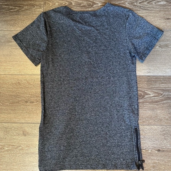 Haus of JR Harper SS Side Zip Tee Charcoal - Picture 10 of 11